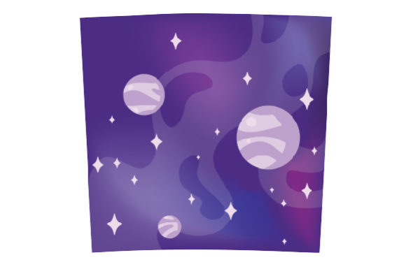 30oz Galaxy Themed Tumbler Wrap