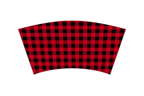 Buffalo Plaid Wrap for 16oz Skinny Tumbler