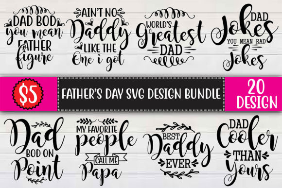 Father’s Day SVG Design Bundle