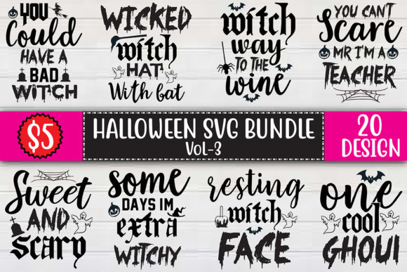 Halloween SVG Bundle Vol-3 Review