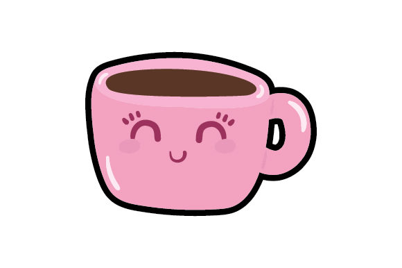 Kawaii Style Coffee Cup