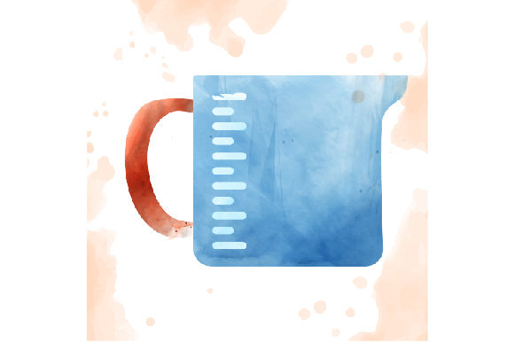Measuring Cup Watercolor