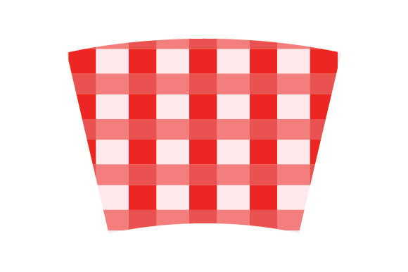 Red Gingham Tumbler Wrap