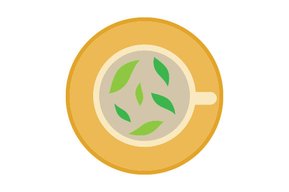 Tea Leaves in the Bottom of a Cup